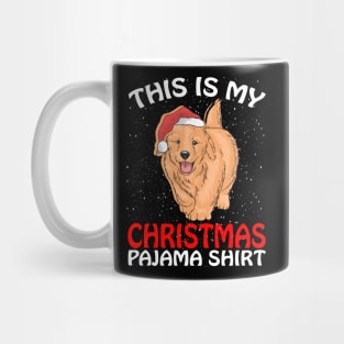 This is my Christmas Pajama Shirt Puppy Mug